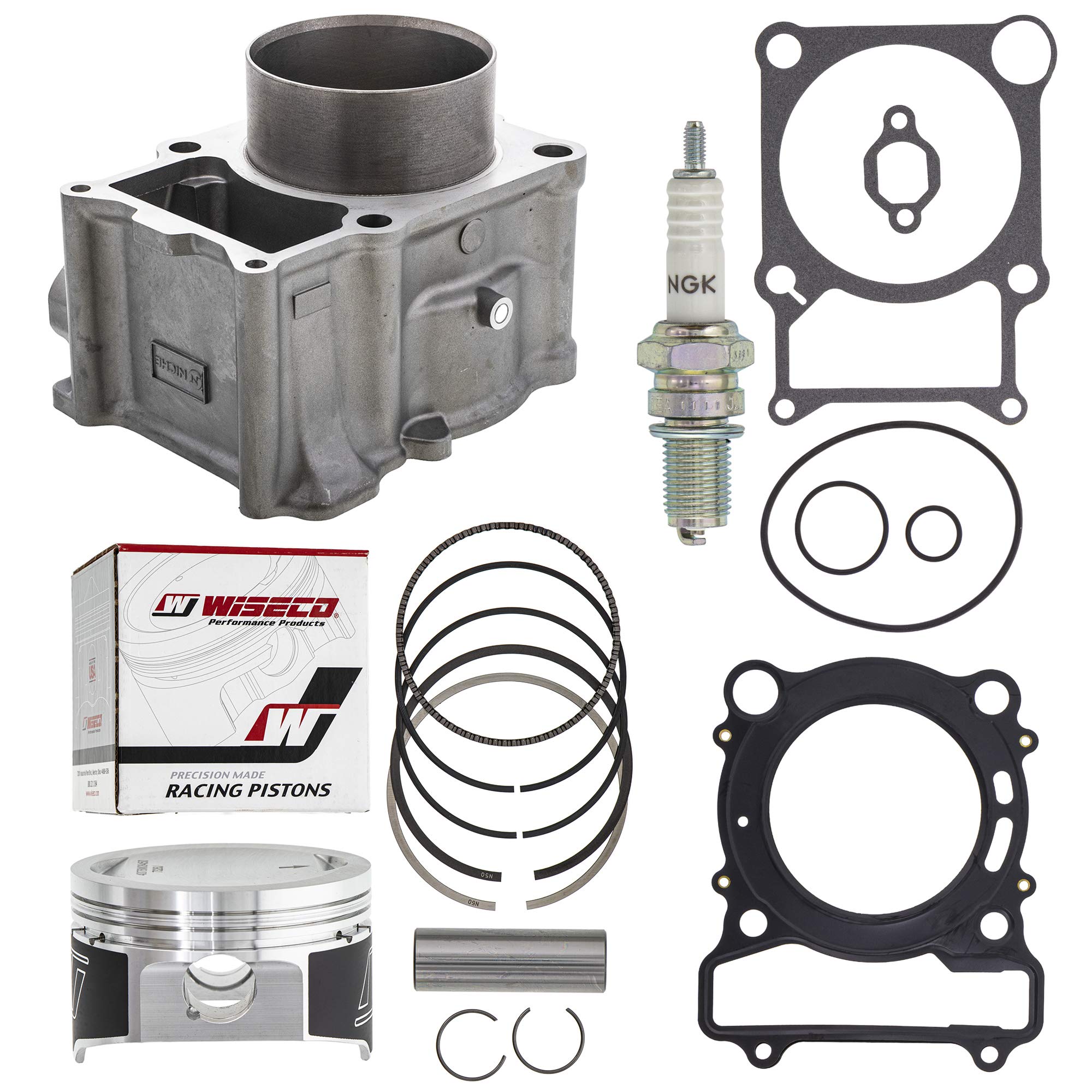 Amazon.com: NICHE Cylinder Wiseco Piston Gasket Kit for